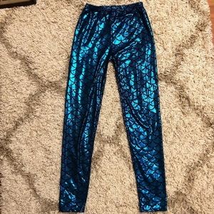 Mermaid scale leggings